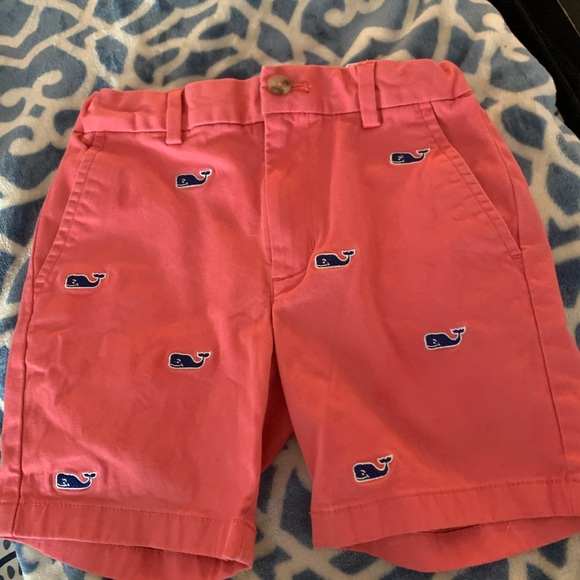 Coral colored whale shorts - Picture 2 of 2